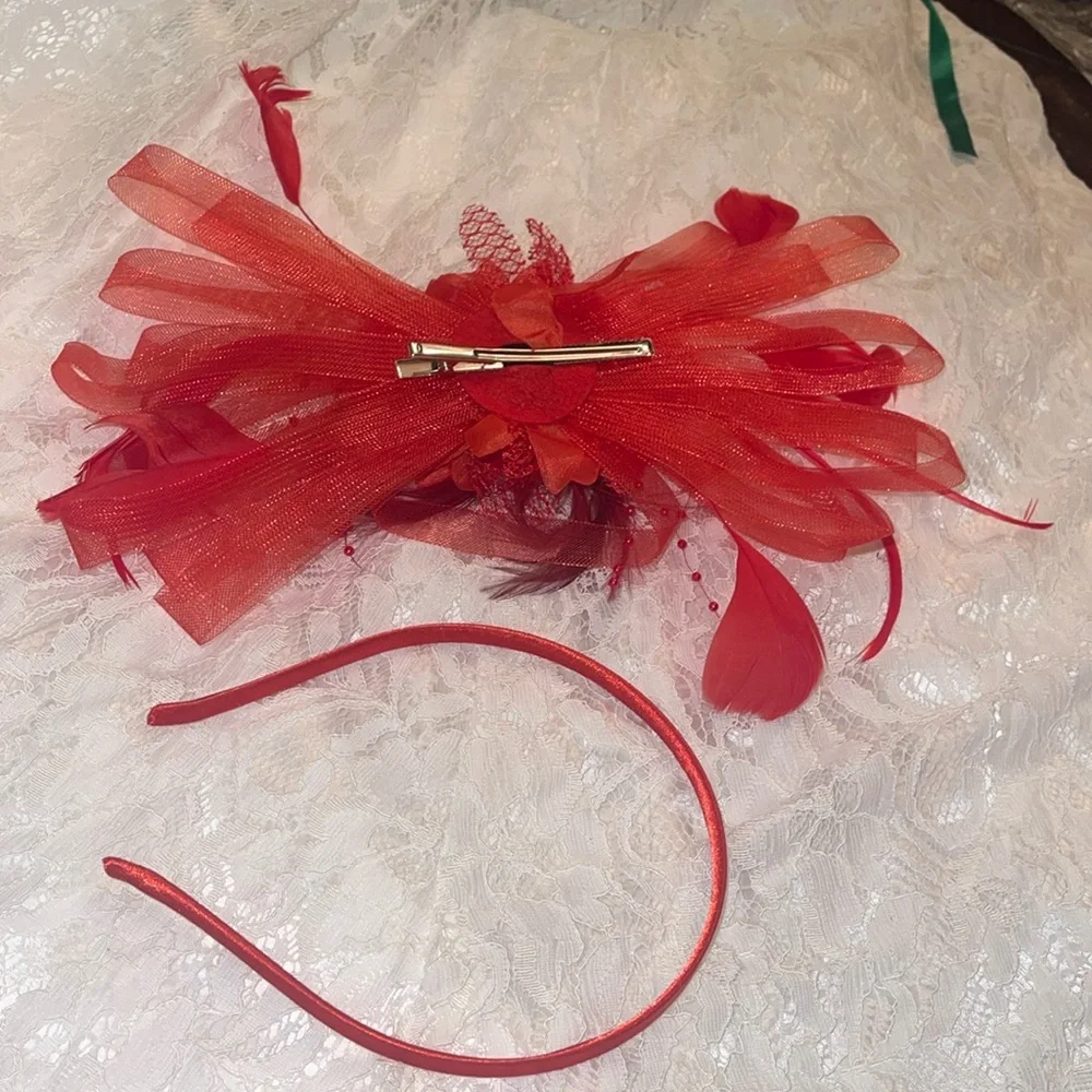 Tulle Fascinators Tea Party Kentucky Derby Cocktail Wedding Fancy Dress new
